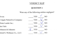 Verdict sheet